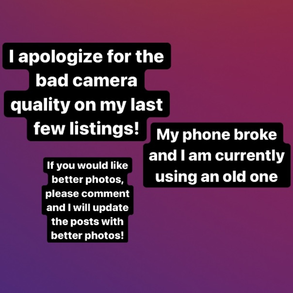 I’m sorry for the bad photos!